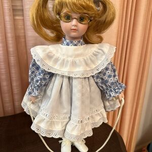 Porcelain Doll- “Little School Girl” Dynasty Doll Collection